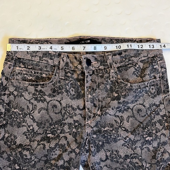 JOE’S JEANS Chantilly Lace Floral Patterned Stretchy Skinny Jean- W 26 - Picture 8 of 14